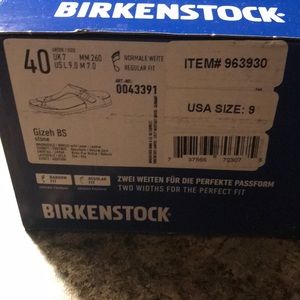 Birkenstock Gizeh sandals